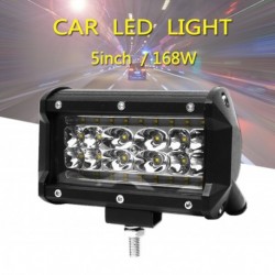 1db 5 hüvelykes 28LED munkalámpa Bar168W árvíz kombinált  4WD 12V terepjáró traktor