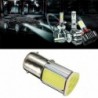 1db 4 COB LED 1156 Autó fényforrás hátsó lámpa izzó DC 12V