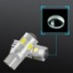 1db T10 LED LED lámpa Autó belső lámpa 5 led 3030 SMD 12V 6000K fehér