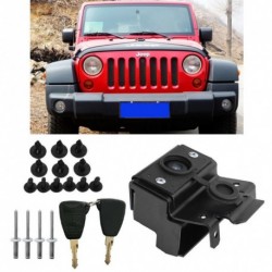 Biztonsági  zárkészlet motor lopásgátló szerelvénye  a Jeep Wrangler JK 07-18 kulcshoz