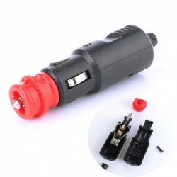 12V-24V Autó cigaretta öngyújtó Tápcsatlakozás Cigaretta foglalat adapter csatlakozó