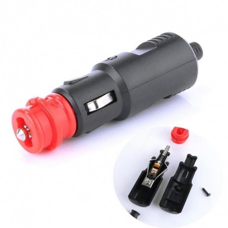 12V-24V Autó cigaretta öngyújtó Tápcsatlakozás Cigaretta foglalat adapter csatlakozó