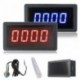 1db 4 Digitális LED fordulatszámmérő RPM fordulatszámmérő   közelség kapcsoló érzékelő kék / piros