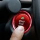 1db Autó belső stilizáló matrica konzol motorindítás / nyomógomb Trim fedél a Mazda 3