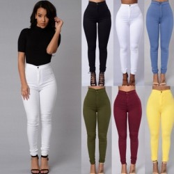 1x Több színű Női alkalmi Vintage Denim Jeans nadrág