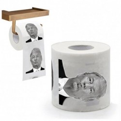 1 tekercs Donald Trump ember ábrázoló Toalettpapír wc papír