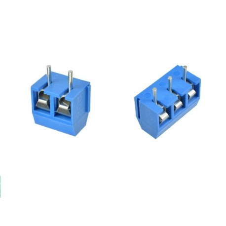 10dbTerminal csatlakozó összeköt-terminál blokk 5.08mm csavaros út 2/3 Pin KF301