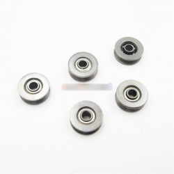 1/10db V623 3X10X3mm V623ZZ 3 X 12 X 4 V-groove gör miniatűr csapágy