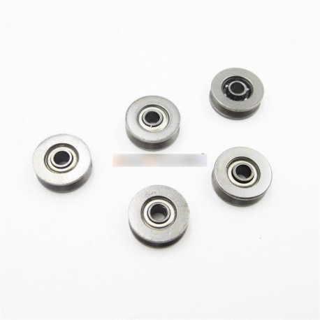 1/10db V623 3X10X3mm V623ZZ 3 X 12 X 4 V-groove gör miniatűr csapágy