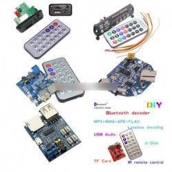 MP3 Dekóder  USB/TF/olvasó IR távirányító Bluetooth/FM autórádió panel modul