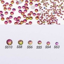 1440db Csillogó kristályos - strasszos dísz körömhöz - műkörömhöz - SS3 verzió - B