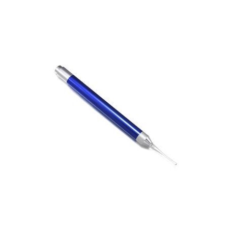 * 1 Kék. Könnyű LED villogó könnyű fül Pick Wax Earwax Remover Curette Easy Cleaner eszköz