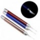 * 1 Rose Gold. Könnyű LED villogó könnyű fül Pick Wax Earwax Remover Curette Easy Cleaner eszköz