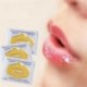 10 DB. Arany kristály kollagén ajakmaszk Patch Anti Aging Wrinkle hidratáló ajakmaszk