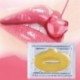 10 DB. Arany kristály kollagén ajakmaszk Patch Anti Aging Wrinkle hidratáló ajakmaszk