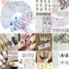 Ideiglenes köröm tetoválás - vízálló matrica - unisex - Többféle mintával - 1-es verzió