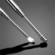 2 *. Rozsdamentes acél füles viasz pálca eltávolító Curette tisztító fül Pick Tool Új