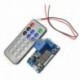 Infravörös távirányító 12V időzítő  relé LED cső kijelző Arduino C modul