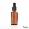 30ml. Amber Glass Liquid Reagent Pipettázza az üveg szemcseppentő aromaterápiát 5ml-100ml