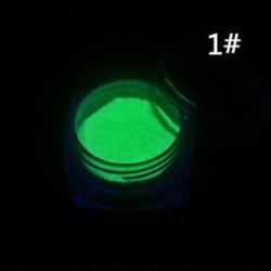 1 adag Sötétben világító - Foszforeszkáló pigment por körömhöz - műkörömhöz - B verzió