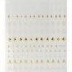 Körömdíszítő matrica - unisex - Többféle mintával - DP329 verzió