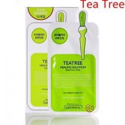 Tea fa. Koreai arcmaszk lap mély nedves arcmaszk csomag essence bőrápoló smink