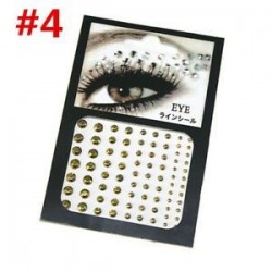 * 4. Szexi ideiglenes tetoválás arc drágakövek ékszerek strasszos fél test csillogó matricák