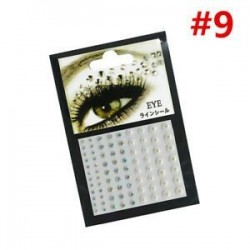 * 9. Szexi ideiglenes tetoválás arc drágakövek ékszerek strasszos fél test csillogó matricák