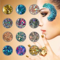 1 adag Körömdíszítő hatszögű flitter körömhöz - műkörömhöz - archoz - szemkörnyékhez - hajhoz is