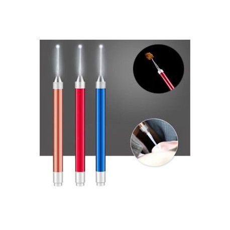 LED zseblámpa fül Pick tisztább baba fehér LED-es lámpa zseblámpa gyerek fül tisztítás