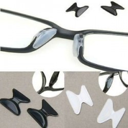 5 pár szemüveg szemüveg szemüveg szemüveg csúszásgátló szilikon ragasztó az orrpadon