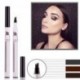 HOT Microblading Tattoo szemöldök ceruza vízálló villát tip Ink vázlat toll 4 fej