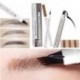 HOT Microblading Tattoo szemöldök ceruza vízálló villát tip Ink vázlat toll 4 fej