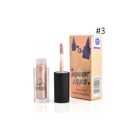 * 3 Természetes. Smink kiemelő folyékony csillogó kontúr fényesítő pigment alapítványkészlet Új