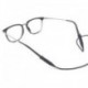 Fekete. 1 x szemüveg szilikon szíj nyak kábel napszemüveg szemüvegek húr zsinór tartó