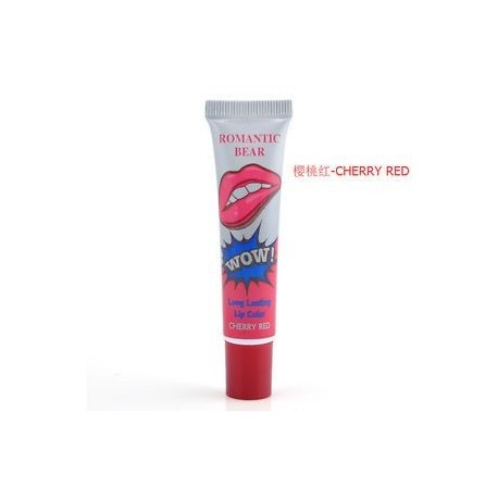Meggy piros. Smink Magic Color Lip Gloss Tattoo hámlás maszk árnyalat tartós vízálló