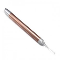 * 1 Rose Gold. Safe Ear Pick Wax Remover tisztító Curette fül tisztítás LED zseblámpával