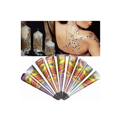 Henna paszta természetes gyógynövényekből - 10 féle színben - 1-es verzió