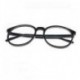 Divat Unisex világos lencse szemüveg keret Retro kerek férfi nők Nerd szemüveg
