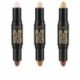 2 in1 Kettős végű kontúr Stick 3D Face Eye Foundation kontúr kiemelő