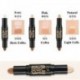 2 in1 Kettős végű kontúr Stick 3D Face Eye Foundation kontúr kiemelő