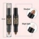 2 in1 Kettős végű kontúr Stick 3D Face Eye Foundation kontúr kiemelő