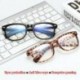 Fényes fekete. Anti-Blue Ray számítógépes szemüvegek Kék fény blokkoló szemüveg UV Unisex szemüvegek