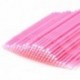 Zöld. 100PCS eldobható szempilla hosszabbító Micro Brush applikátorok Mascara Wands Tools