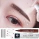 Microblading szemöldök tetováló toll vízálló villát tipp vázlat smink tinta 4-fej