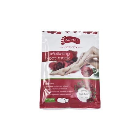 Rózsa. 1 Páros baba lábápolás Peeling láb maszk megújítása A Callus Dead Skin pedikűr eltávolítása