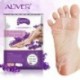 Rózsa. 1 Páros baba lábápolás Peeling láb maszk megújítása A Callus Dead Skin pedikűr eltávolítása