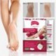 Rózsa. 1 Páros baba lábápolás Peeling láb maszk megújítása A Callus Dead Skin pedikűr eltávolítása