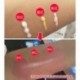 Rózsaszín. Magic Young Look Lip tápláló fényes ajkak tetoválásápolás tartós vízálló