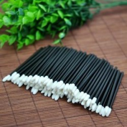 100Pcs eldobható ajakkefe fényes rúzsszálas applikátor ecset smink eszköz JP
